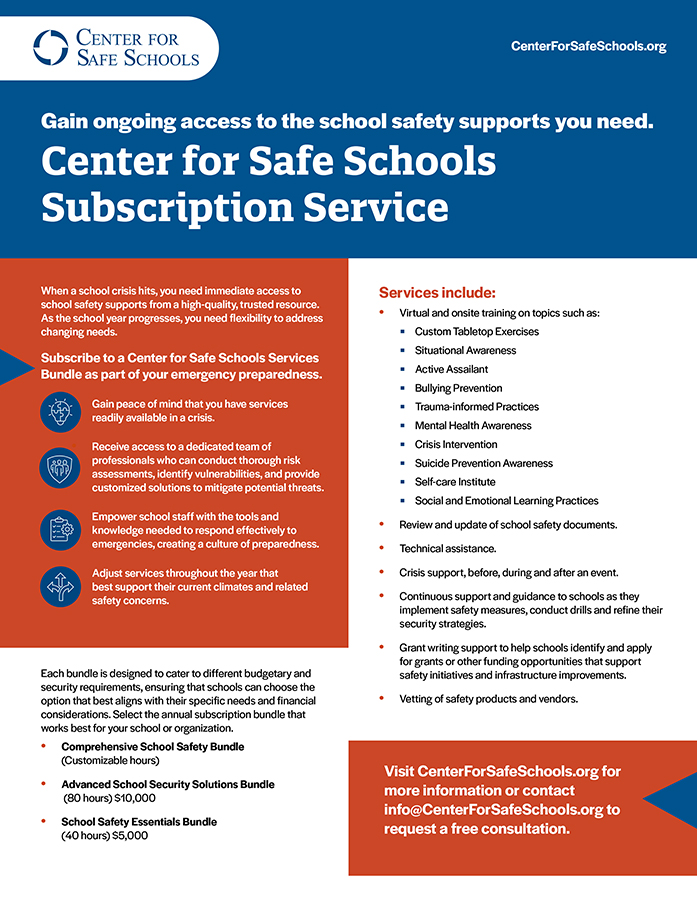CSS Subscription Service Flyer art